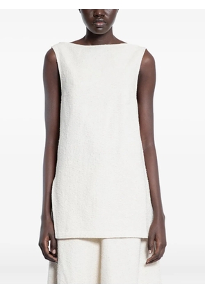 Studio Nicholson boat-neck sleeveless top - Neutrals