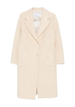 Manuel Ritz patch-pocket coat - Neutrals