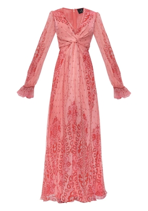 ETRO printed maxi dress - Pink