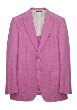 TOM FORD peak-lapel blazer - Pink