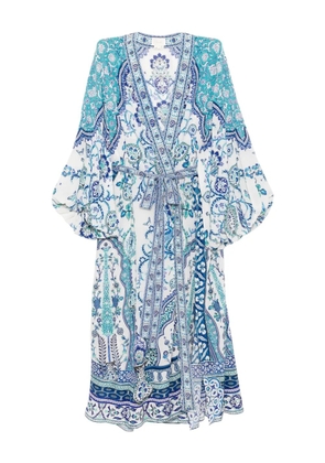 Camilla Isnik Lullaby cape - White