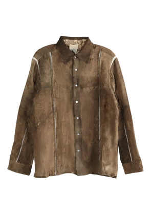 COMMUNS long-sleeves shirt - Brown