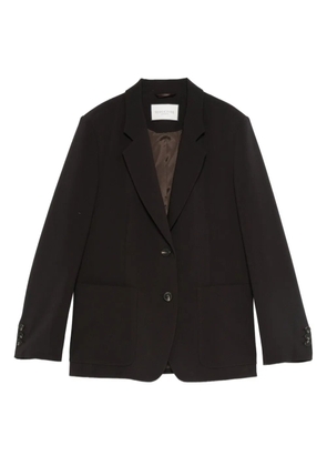 Seductive three-button blazer - Brown