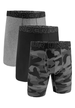 Under Armour Performance Tech™ camouflage boxers (set of three) - Grey