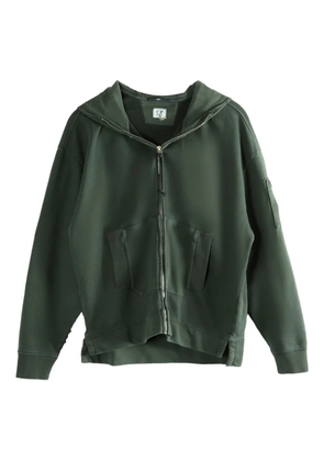 C.P. Company Lens-detail hoodie - Green