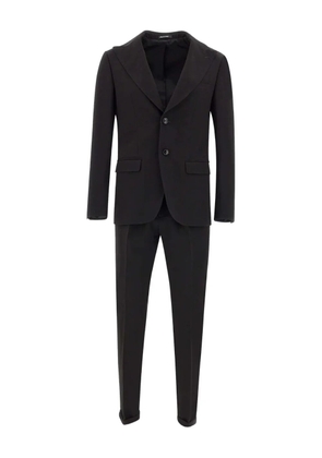 Marchesani 'King' peak lapel two-piece suit - Black