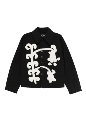 Kinyan Lam embroidered jacket - Black