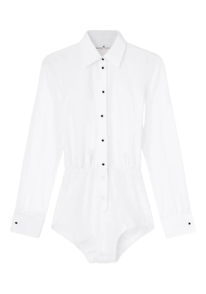 Ermanno Scervino button bodysuit - White