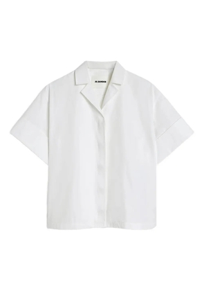 Jil Sander short-sleeve plain shirt - White
