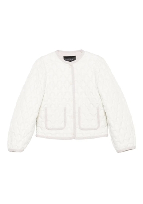 Fabiana Filippi quilted pocket jacket - White