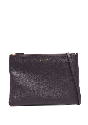 Coccinelle leather crossbody bag - Purple