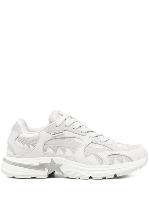 A BATHING APE® star-embellished trainers - White