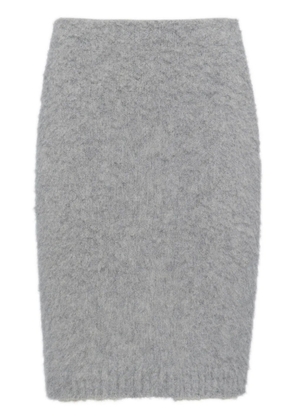 Prada cashmere pencil skirt - Grey