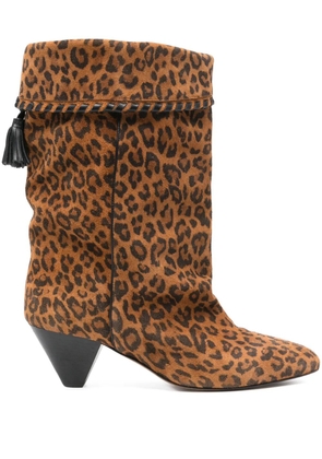 ISABEL MARANT 55mm Dalby boots - Neutrals