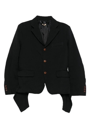 Comme Des Garçons single-breasted blazer - Black