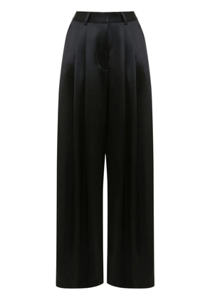 JW Anderson high-rise wide-leg trousers - Black