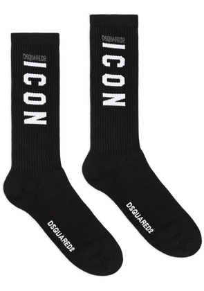 DSQUARED2 Icon mid-calf socks - Black