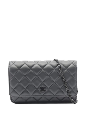 CHANEL Pre-Owned matelasse chain shoulder bag - Black