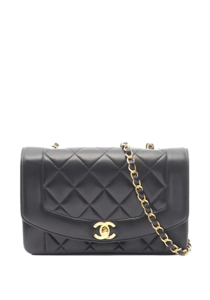 CHANEL Pre-Owned Diana Flap matelassé-quilting shoulder bag - Black