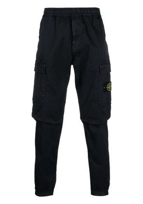 Stone Island Compass-patch cargo trousers - Blue