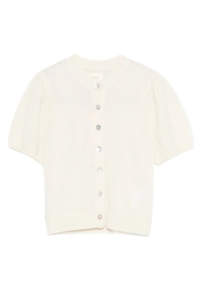 DÔEN puff-sleeves anisa knit - Neutrals