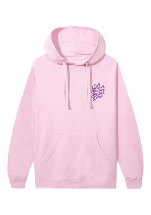 Anti Social Social Club Eyelash hoodie - Pink