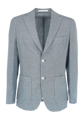 Eleventy Prince-of-Wales blazer - Grey