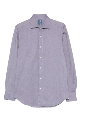 Finamore 1925 Napoli buttoned shirt - Blue