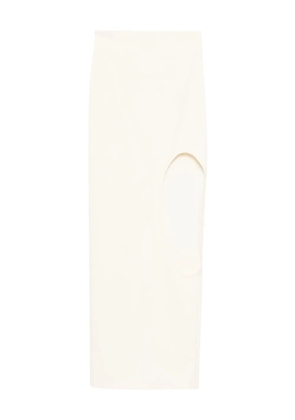 A.W.A.K.E. Mode cut-out-detail skirt - Neutrals