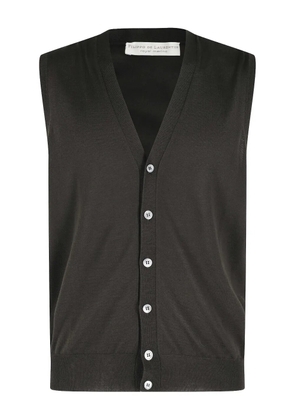 Filippo De Laurentiis buttoned gilet - Green