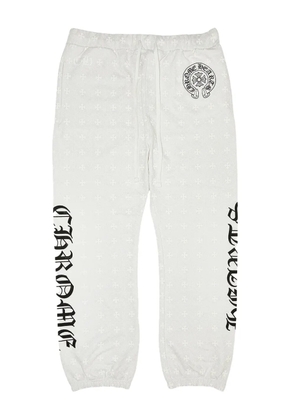 Chrome Hearts monogram-print track pants - White