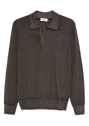 Altea wool polo shirt - Brown