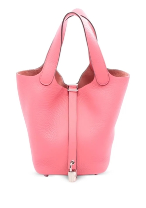 Hermès Pre-Owned 2020 PM Picoton Lock leather shoulder bag - Pink