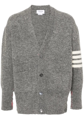 Thom Browne 4-Bar mélange wool cardigan - Grey