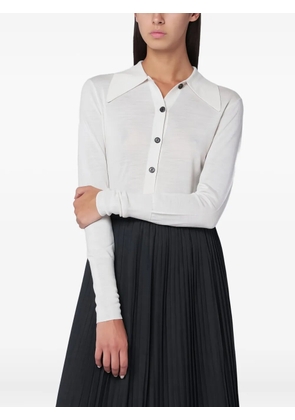 MARK KENLY DOMINO TAN Kassy button-up shirt - White