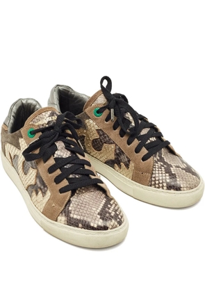 Zadig&Voltaire lace-up sneakers - Neutrals