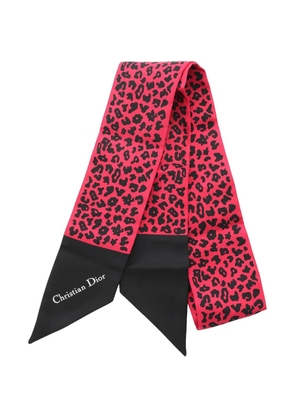 Christian Dior Pre-Owned 2010s Mitzah ribbon scarf - Pink