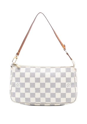 Louis Vuitton Pre-Owned 2007 Damier Azur Pochette Accessoires shoulder bag - White