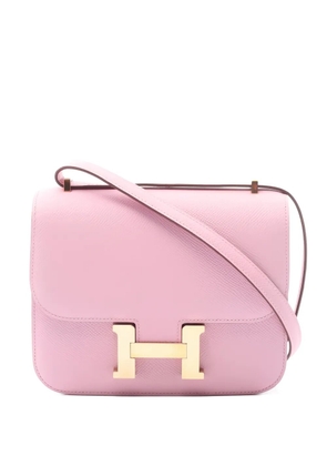 Hermès Pre-Owned 2021 mini Constance III shoulder bag - Pink