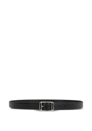 TOM FORD rectangle-buckle leather belt - Black