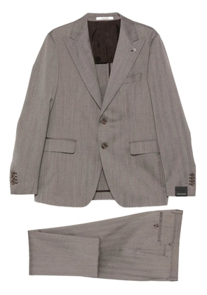 Tagliatore single-breasted suit - Brown