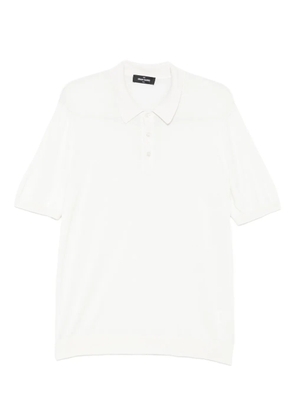 Gran Sasso short-sleeve polo shirt - White