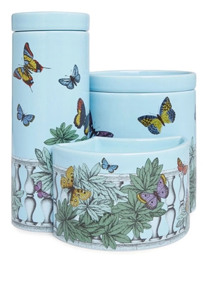 Fornasetti Nel Mentre scented candles (set of 3) - Blue