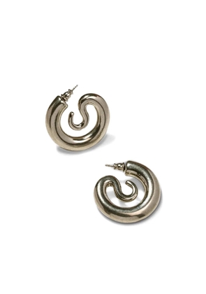 Panconesi Serpent hoop earrings - Silver