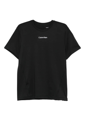 Calvin Klein waffle-knit T-shirt - Black
