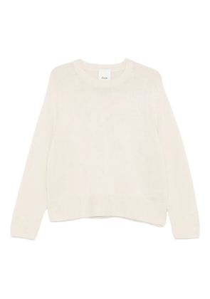 Allude crew-neck sweater - Neutrals
