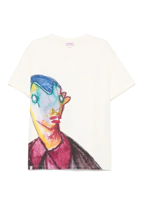 Charles Jeffrey Loverboy printed T-shirt - Neutrals