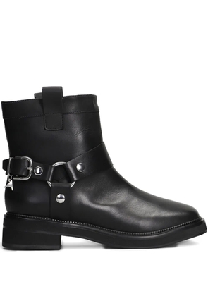 CARRANO buckle strap boots - Black