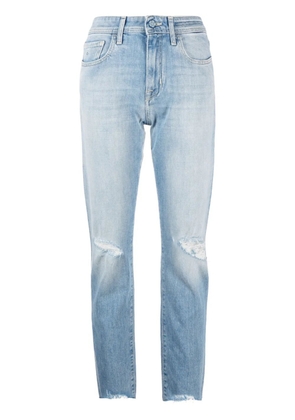 Jacob Cohën distressed-detail denim jeans - Blue