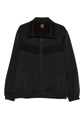 Needles fringed-detail jacket - Black